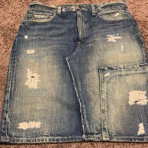 Ralph Lauren polo jean skirt